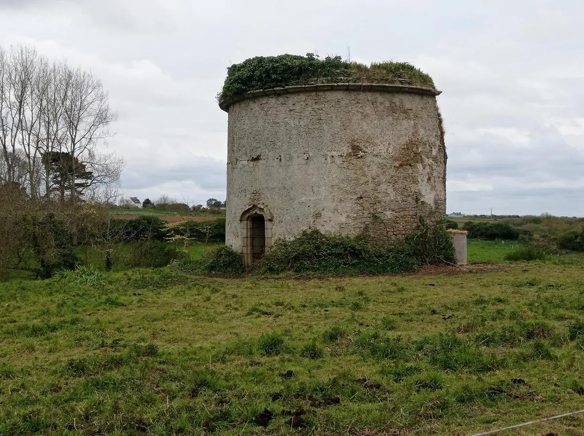 Appartement Dans Gite Vue Mer Et Campagne Sibiril Franciaország